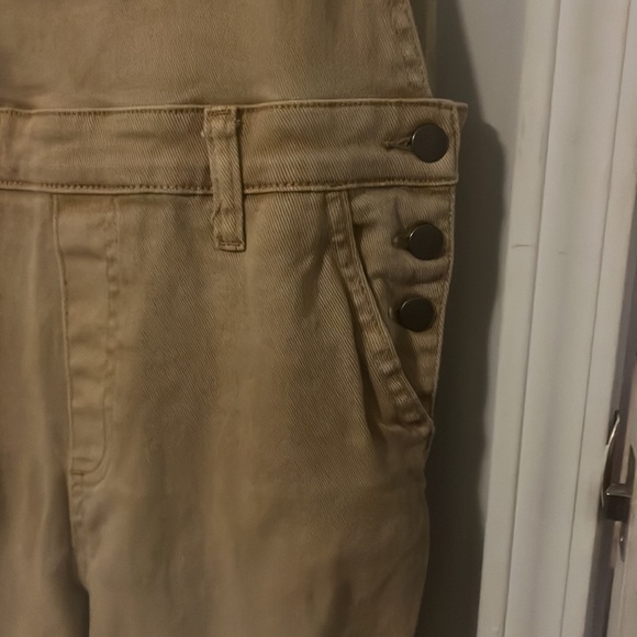 HP 🎉 Kut from the Kloth Jessica tan /brown / mustard overalls. - Picture 7 of 16